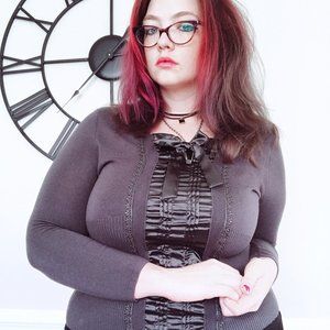 Cato Ribbon Front Sweater